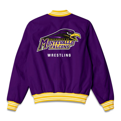Montevallo - NCAA Wrestling : Jaxon Hudgins - Bomber Jacket-1