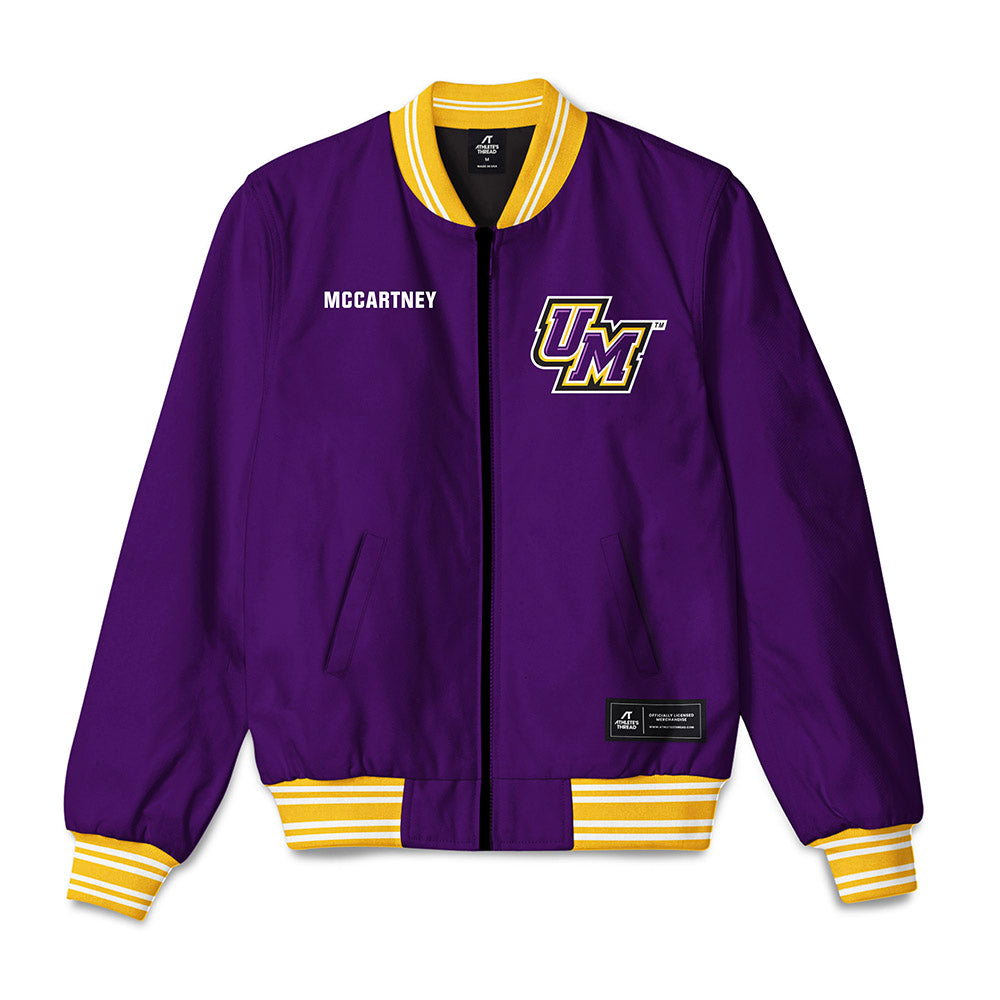 Montevallo - NCAA Women's Track & Field : Morgan Mccartney - Bomber Jacket-0