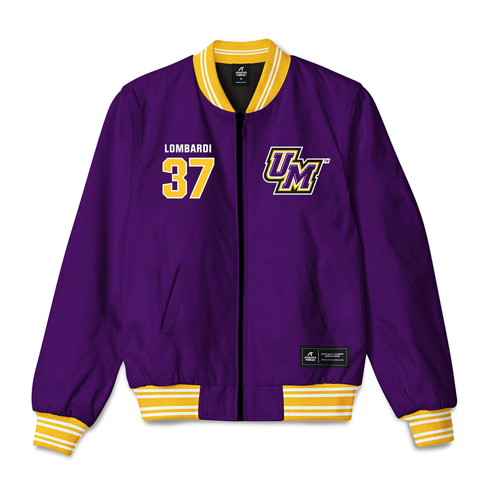 Montevallo - NCAA Men's Lacrosse : Frankie Lombardi - Bomber Jacket-0