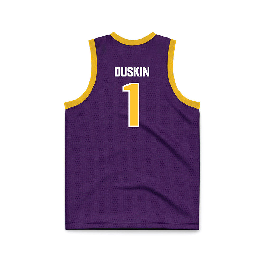 Montevallo - NCAA Men's Basketball : Sam Duskin - Basketball Jersey-1