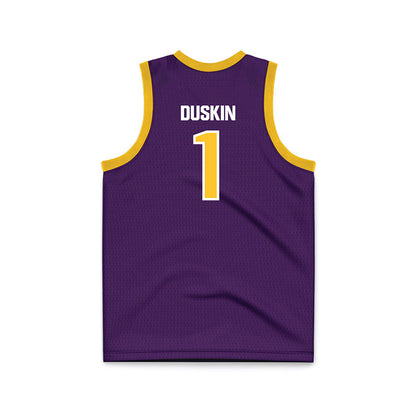 Montevallo - NCAA Men's Basketball : Sam Duskin - Basketball Jersey-1