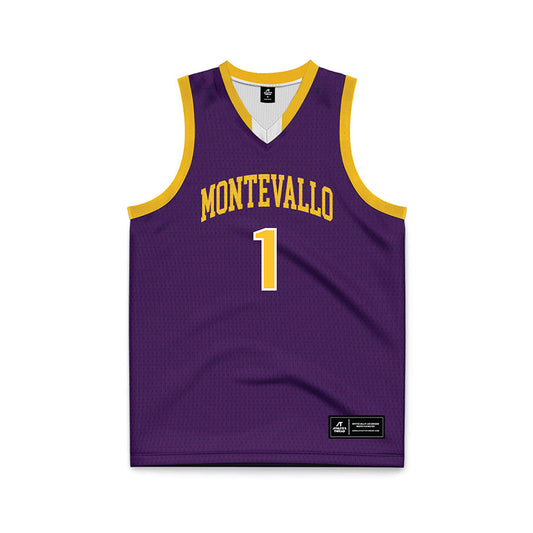 Montevallo - NCAA Men's Basketball : Sam Duskin - Basketball Jersey-0