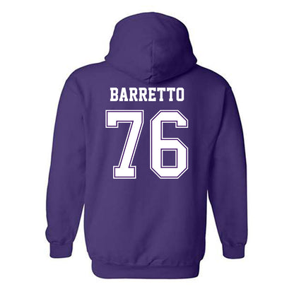 Truman - NCAA Football : Michael Barretto - Classic Shersey Hooded Sweatshirt-1