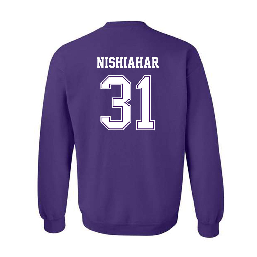 Truman - NCAA Baseball : Shodai Nishiahar - Classic Shersey Crewneck Sweatshirt-1