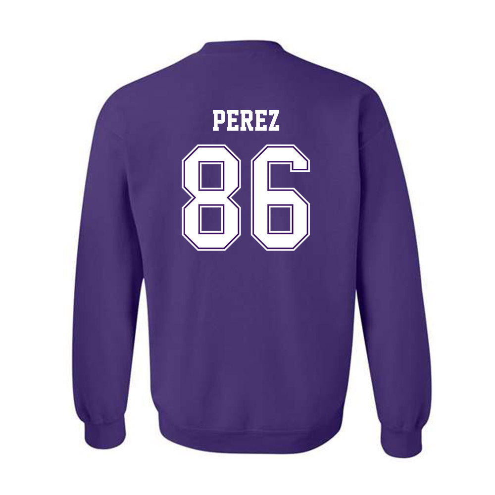 Truman - NCAA Football : Diego Perez - Classic Shersey Crewneck Sweatshirt-1