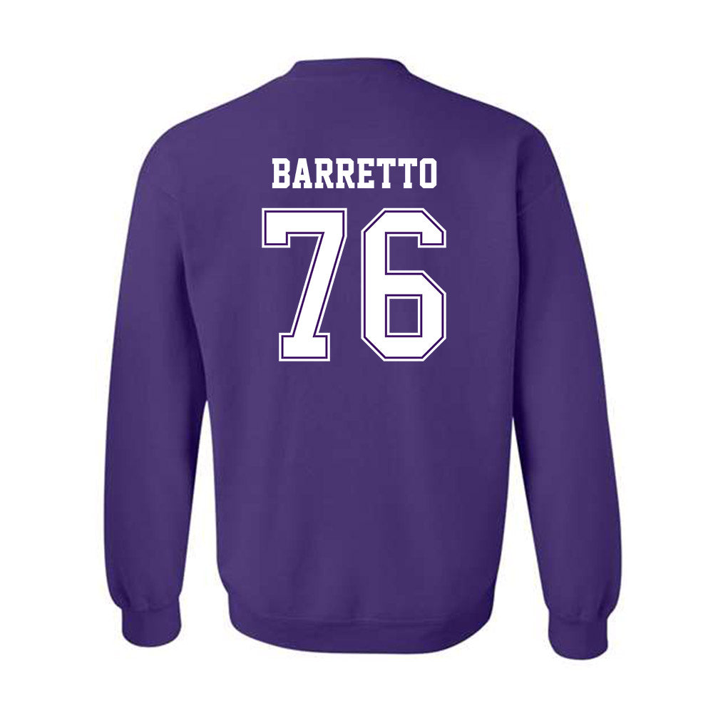 Truman - NCAA Football : Michael Barretto - Classic Shersey Crewneck Sweatshirt-1
