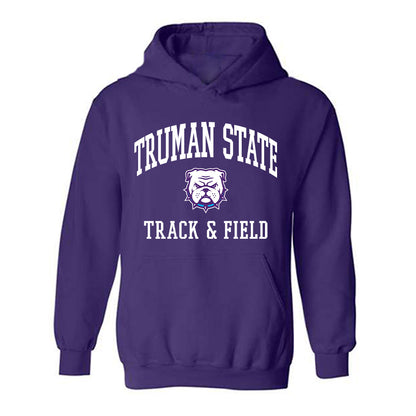Truman - NCAA Men's Track & Field : Taylor Zehr - Classic Shersey Hooded Sweatshirt-0