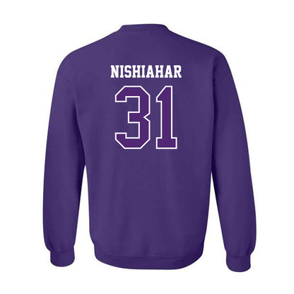 Truman - NCAA Baseball : Shodai Nishiahar - Classic Shersey Crewneck Sweatshirt-1