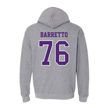 Truman - NCAA Football : Michael Barretto - Classic Shersey Hooded Sweatshirt-1