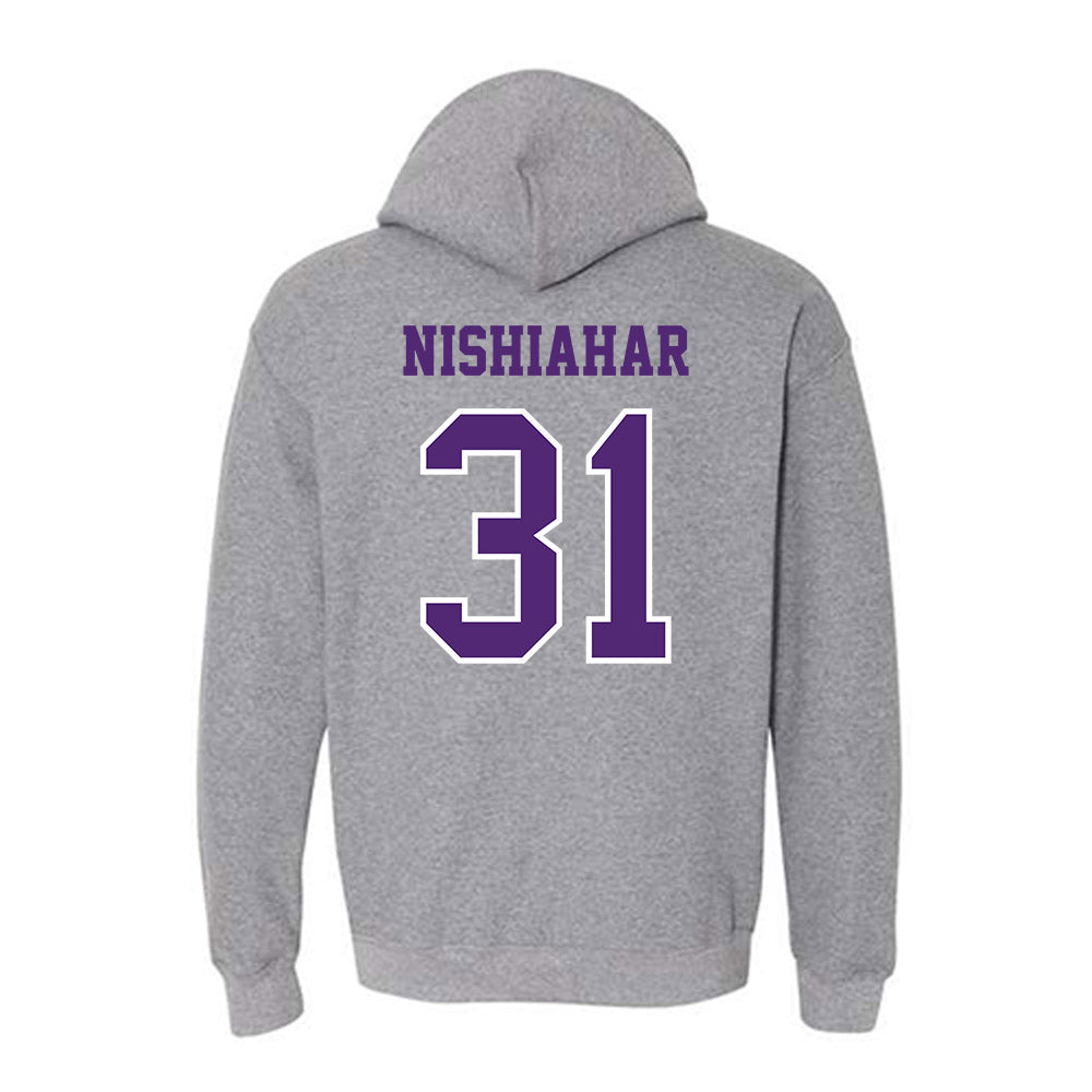 Truman - NCAA Baseball : Shodai Nishiahar - Classic Shersey Hooded Sweatshirt-1