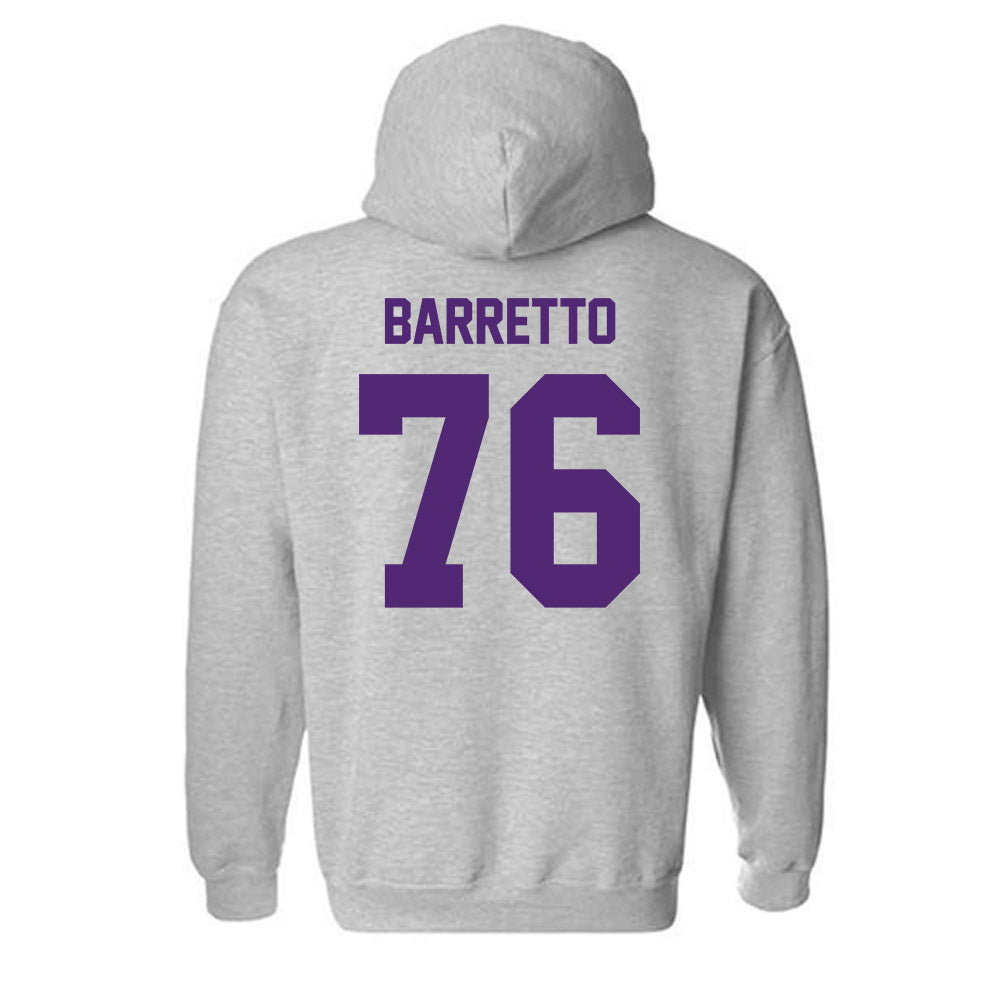 Truman - NCAA Football : Michael Barretto - Classic Shersey Hooded Sweatshirt-1