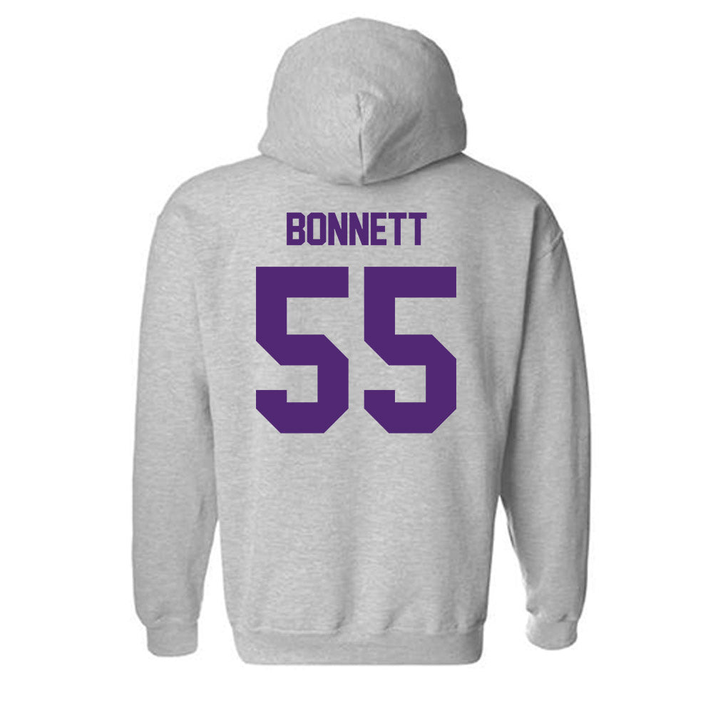 Truman - NCAA Football : Wyatt Bonnett - Classic Shersey Hooded Sweatshirt-1