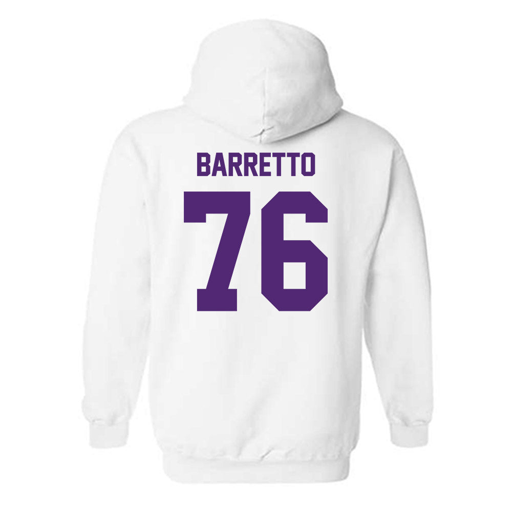 Truman - NCAA Football : Michael Barretto - Classic Shersey Hooded Sweatshirt-1