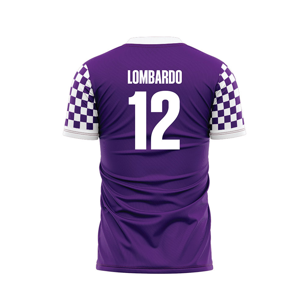 Truman - NCAA Men's Soccer : Brady Lombardo - Purple Soccer Jersey-1