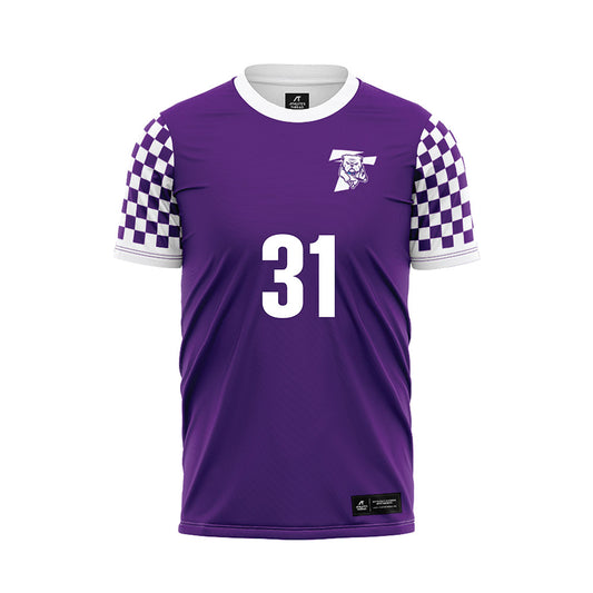 Truman - NCAA Men's Soccer : Owen Robben - Purple Soccer Jersey-0