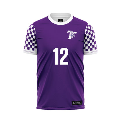 Truman - NCAA Men's Soccer : Brady Lombardo - Purple Soccer Jersey-0