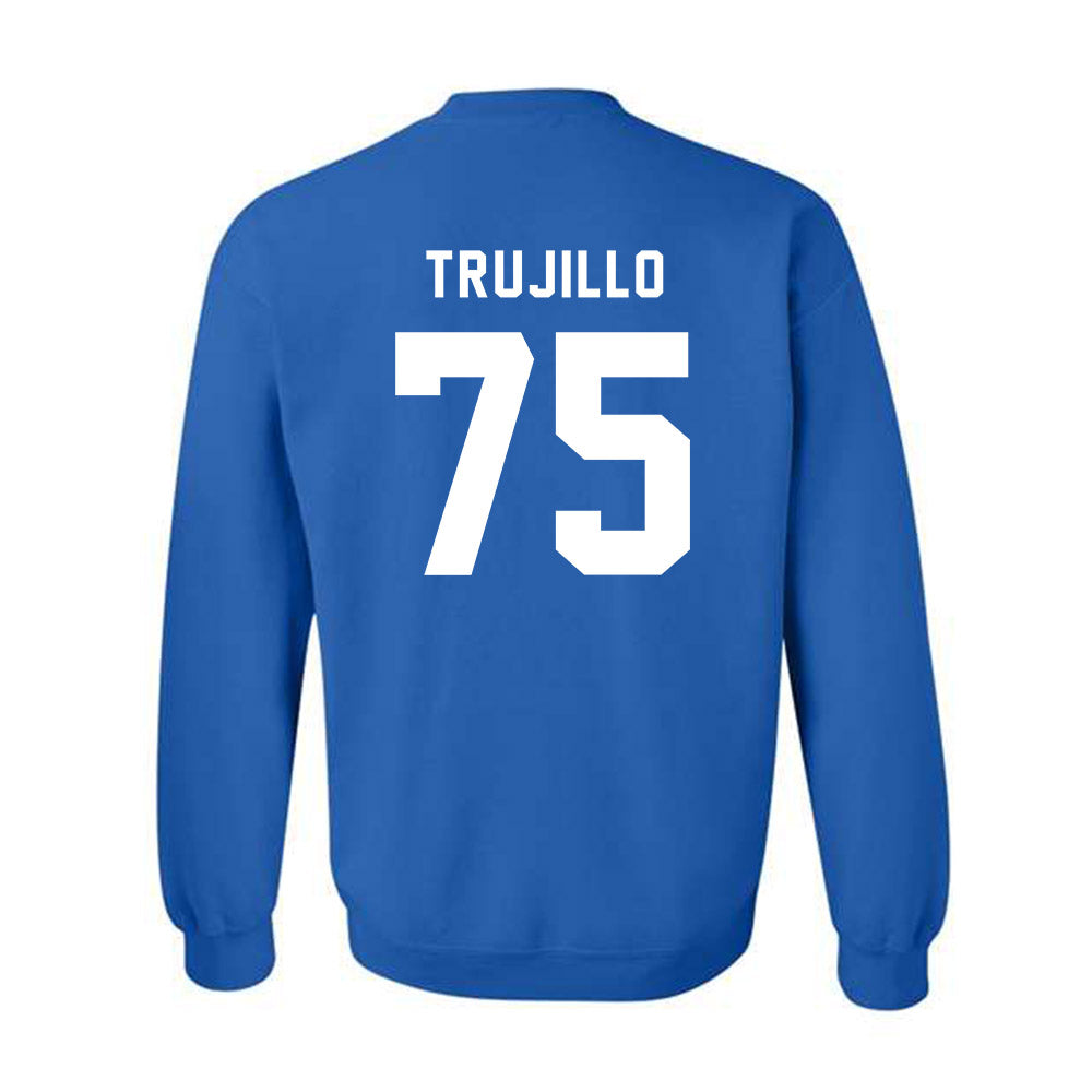 EIU - NCAA Football : David Trujillo - Crewneck Sweatshirt-1