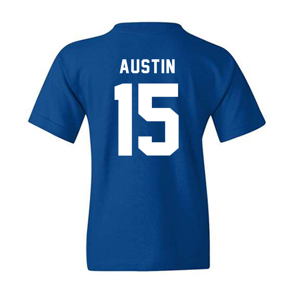 EIU - NCAA Men's Basketball : Andrew Austin - Youth T-Shirt-1