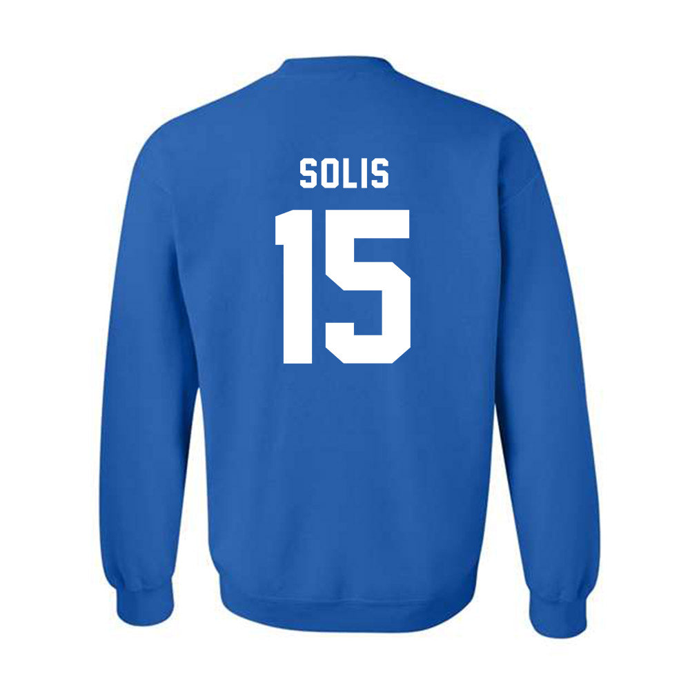 EIU - NCAA Baseball : Anthony Solis - Crewneck Sweatshirt-1
