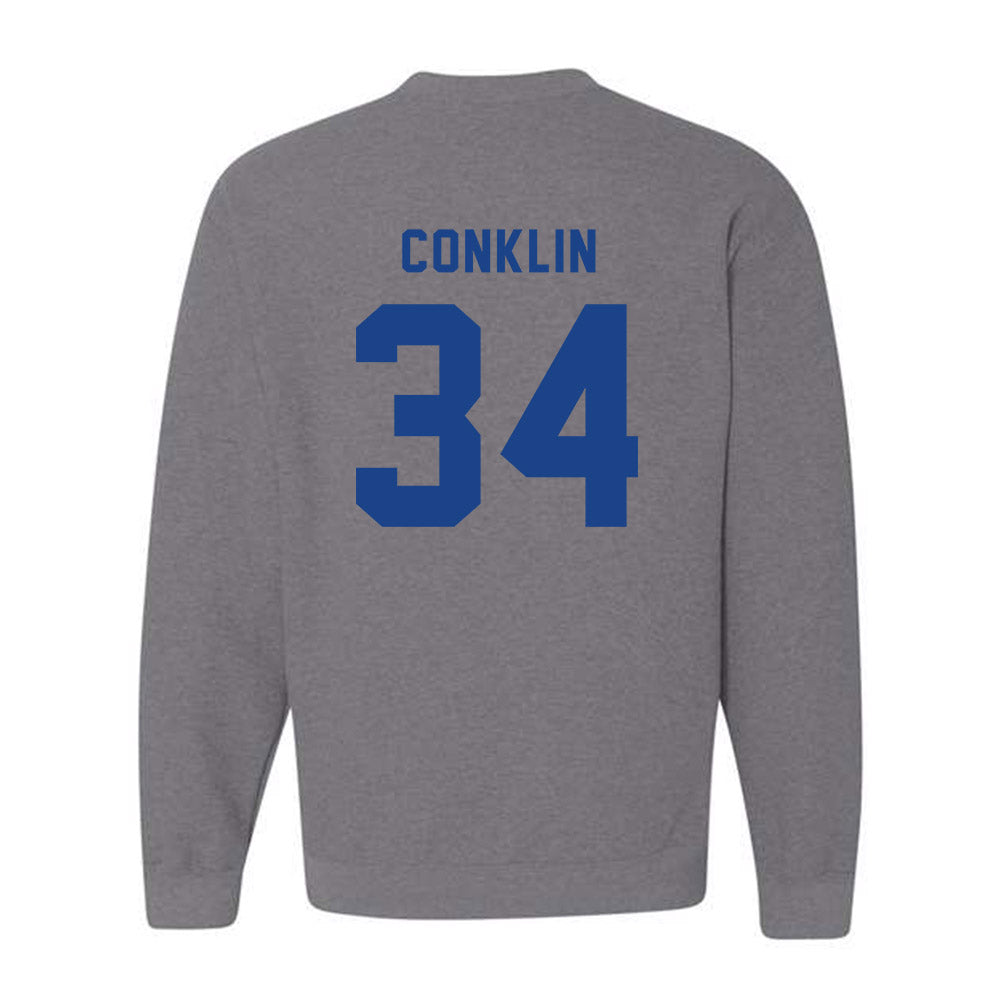 EIU - NCAA Baseball : Tyler Conklin - Crewneck Sweatshirt-1