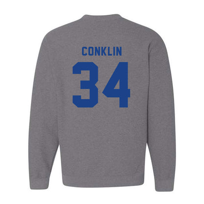 EIU - NCAA Baseball : Tyler Conklin - Crewneck Sweatshirt-1