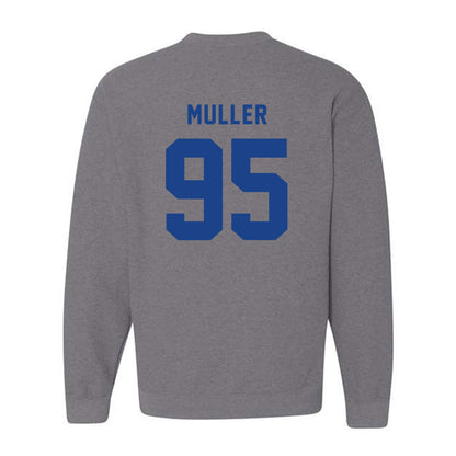 EIU - NCAA Football : Leon Muller - Crewneck Sweatshirt-1