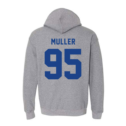 EIU - NCAA Football : Leon Muller - Hooded Sweatshirt-1