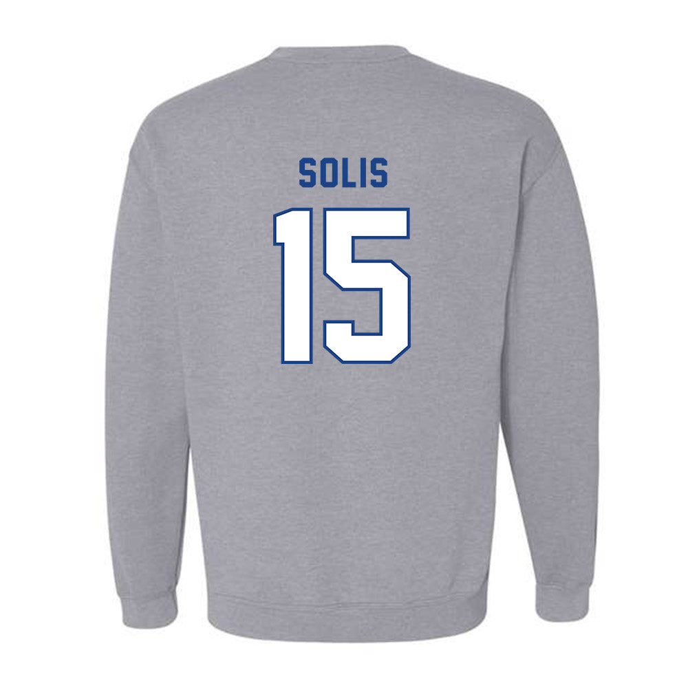 EIU - NCAA Baseball : Anthony Solis - Crewneck Sweatshirt-1