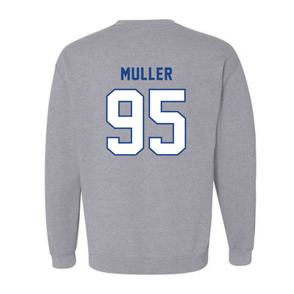 EIU - NCAA Football : Leon Muller - Crewneck Sweatshirt-1