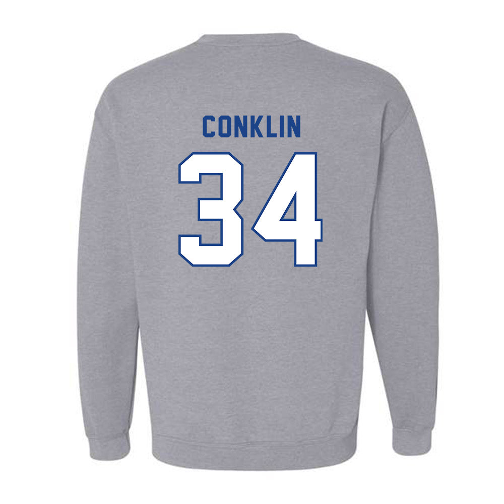 EIU - NCAA Baseball : Tyler Conklin - Crewneck Sweatshirt-1
