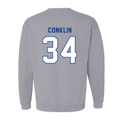 EIU - NCAA Baseball : Tyler Conklin - Crewneck Sweatshirt-1