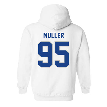 EIU - NCAA Football : Leon Muller - Hooded Sweatshirt-1
