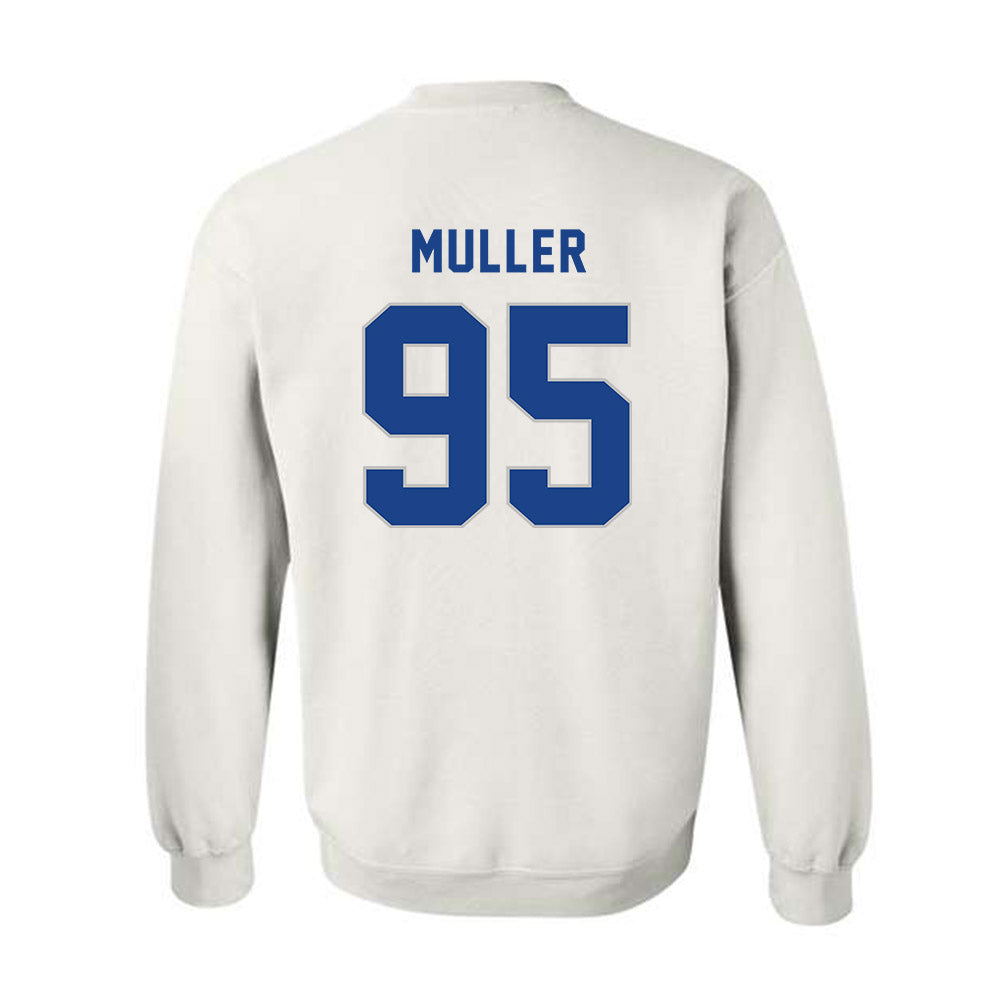 EIU - NCAA Football : Leon Muller - Crewneck Sweatshirt-1