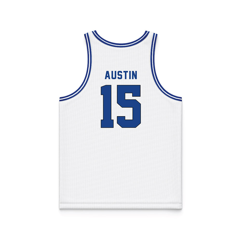 EIU - NCAA Men's Basketball : Andrew Austin - Basketball Jersey-1