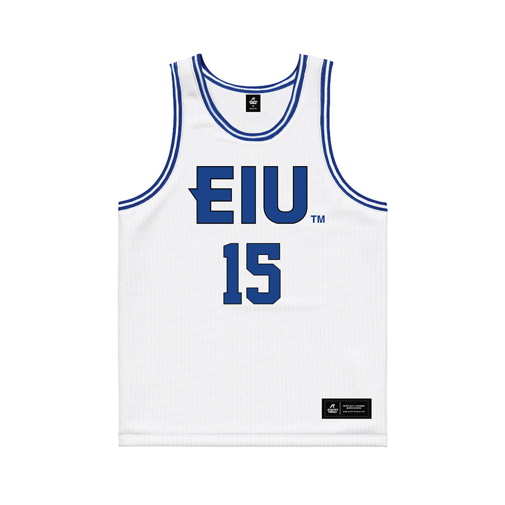EIU - NCAA Men's Basketball : Andrew Austin - Basketball Jersey-0