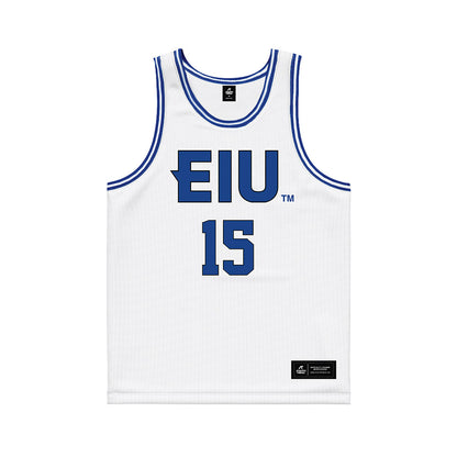 EIU - NCAA Men's Basketball : Andrew Austin - Basketball Jersey-0