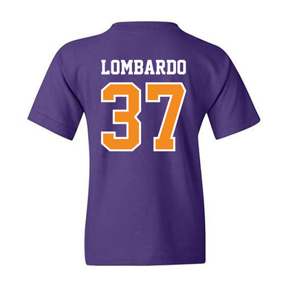 Evansville - NCAA Baseball : Trenton Lombardo - Youth T-Shirt-1
