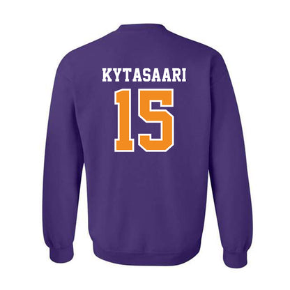 Evansville - NCAA Women's Soccer : Lily Kytasaari - Crewneck Sweatshirt-1