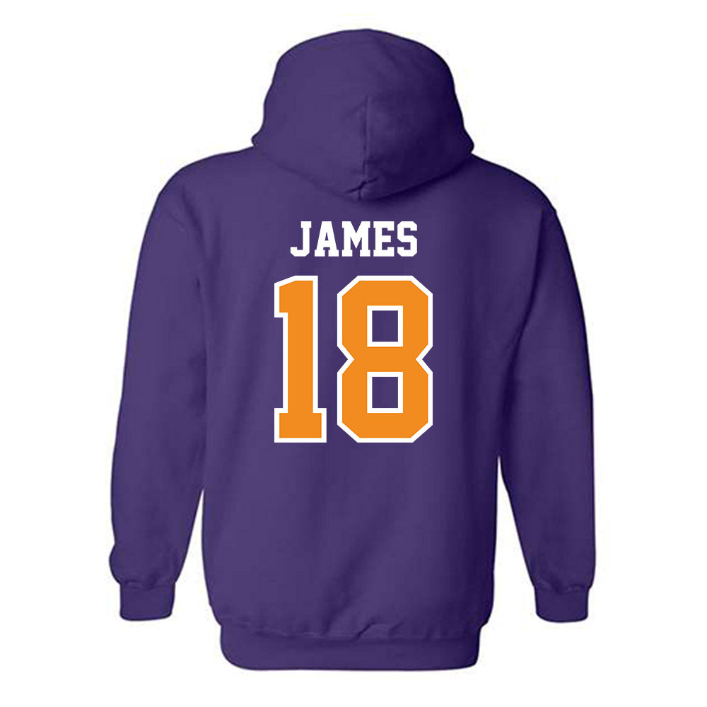 Evansville - NCAA Baseball : RJ James - Hooded Sweatshirt-1