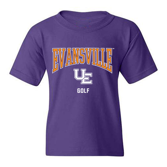 Evansville - NCAA Men's Golf : Jamison Ousley - Youth T-Shirt-0