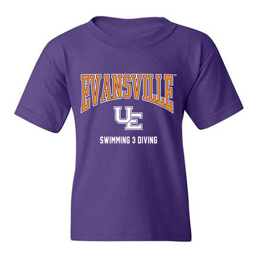 Evansville - NCAA Women's Swimming & Diving : leah gardner - Youth T-Shirt-0