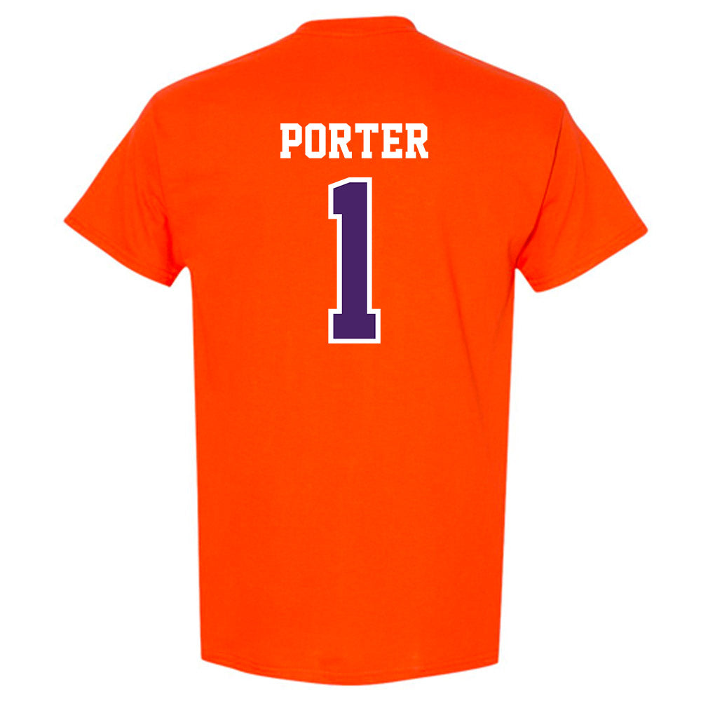 Evansville - NCAA Men's Basketball : Keishon Porter - T-Shirt-1