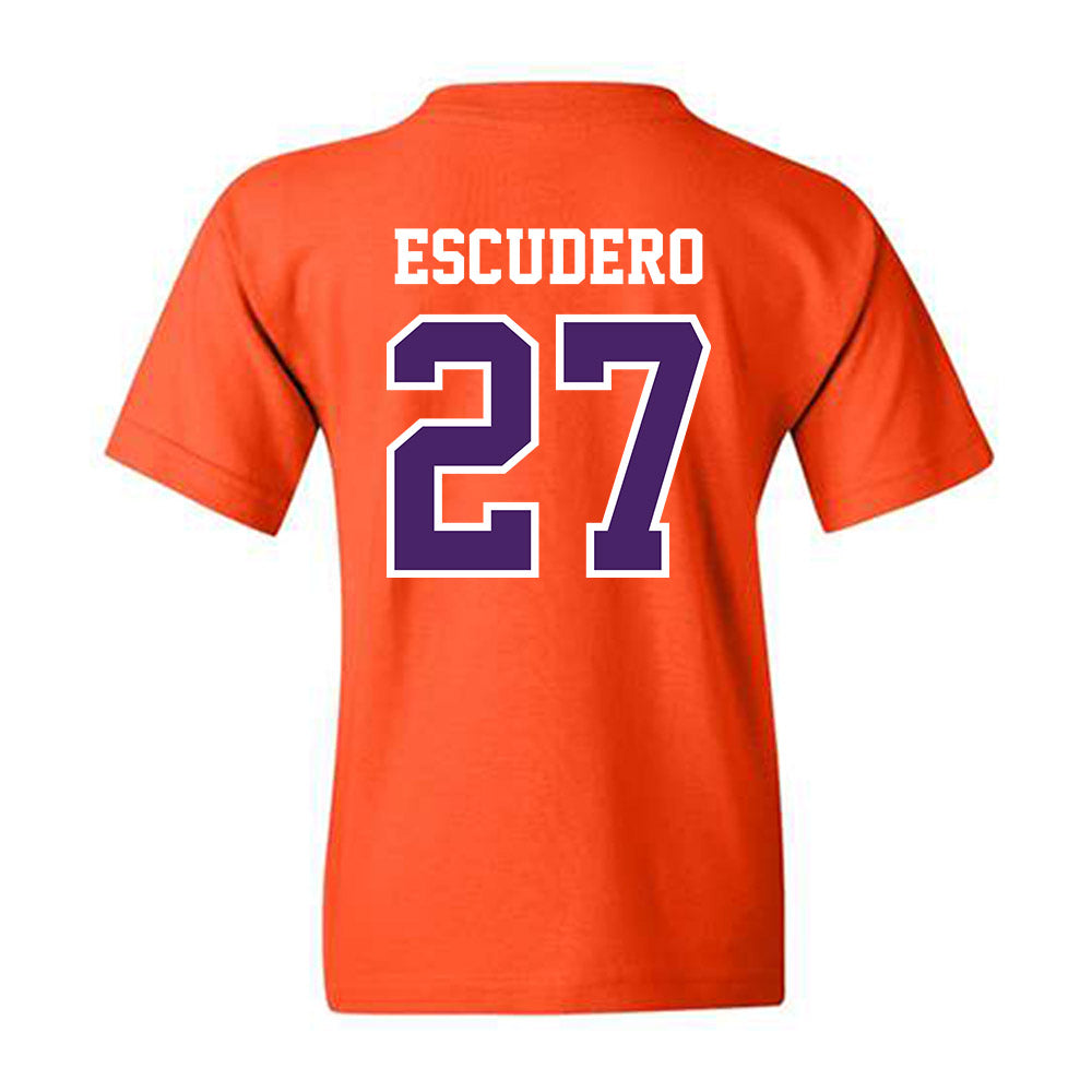 Evansville - NCAA Men's Soccer : Andres Escudero - Youth T-Shirt-1