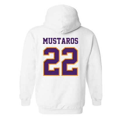 Evansville - NCAA Women's Basketball : Mireia Mustaros - Hooded Sweatshirt-1