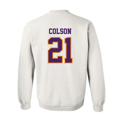 Evansville - NCAA Women's Soccer : Liv Colson - Crewneck Sweatshirt-1