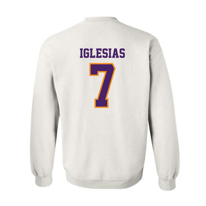 Evansville - NCAA Men's Soccer : Carlos Iglesias - Crewneck Sweatshirt-1