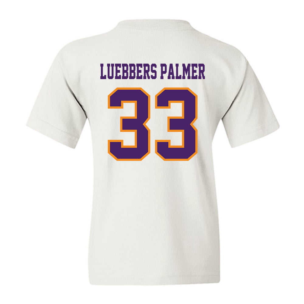 Evansville - NCAA Women's Basketball : Logan Luebbers Palmer - Youth T-Shirt-1
