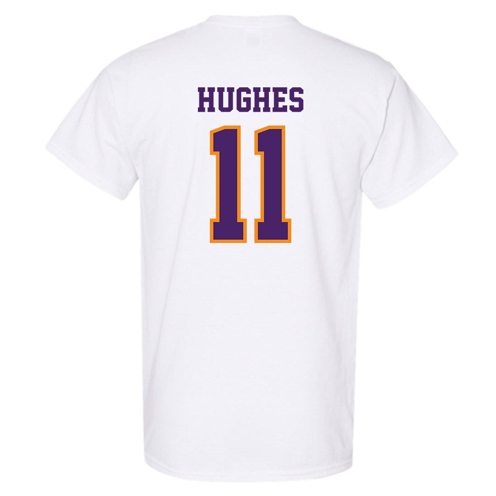 Evansville - NCAA Men's Basketball : Joshua Hughes - T-Shirt-1