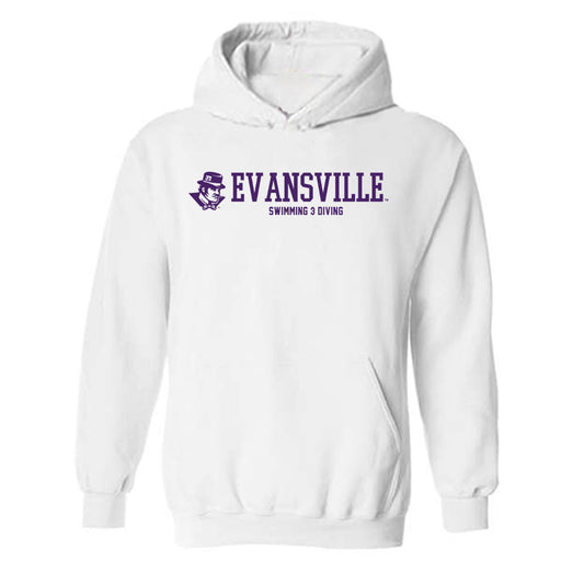 Evansville - NCAA Men's Swimming & Diving : Bryce Ryan - Hooded Sweatshirt-0