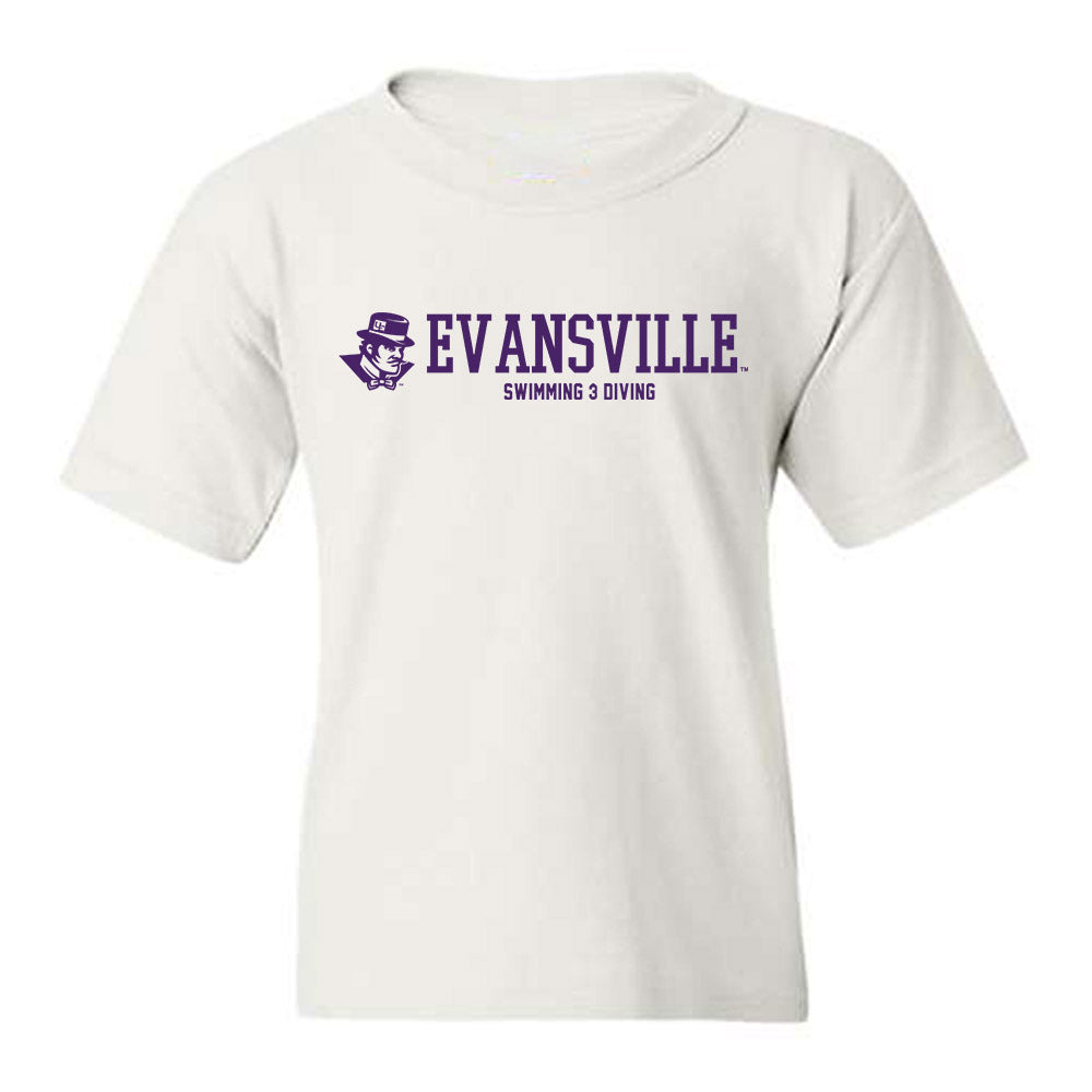 Evansville - NCAA Women's Swimming & Diving : Jaley Hamilton - Youth T-Shirt-0